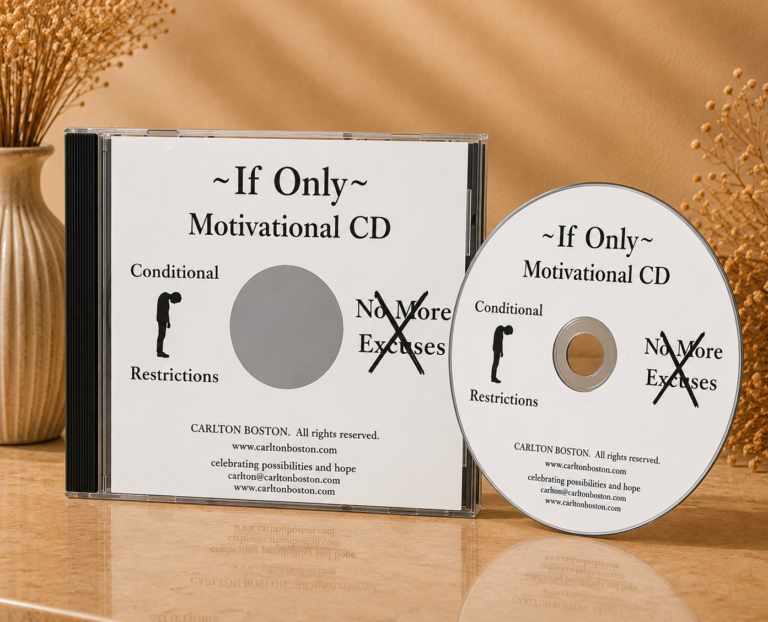 IF ONLY motivational CD